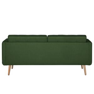 Set di divani Croom (3, 2, 1 posti) Microfibra - Tessuto Polia: verde antico