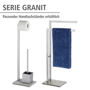 WC-Garntiur Granit Edelstahl