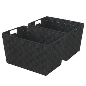 Panier de rangement Adria Größe (Lot 2) Noir