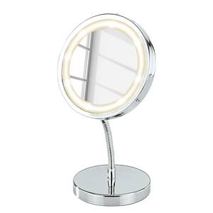 Standspiegel mit LED-Lampe 3-fach Vergrößerung - Metall