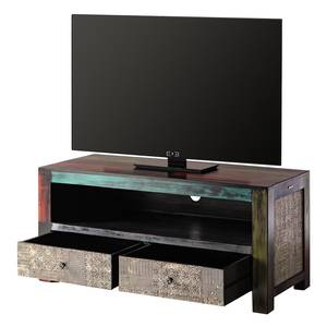 Tv-meubel Goa II deels massief acacia-/Mangohout - meerkleurig