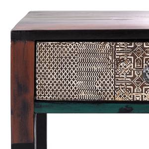 Table de nuit Goa Manguier / Acacia massif Multicolore