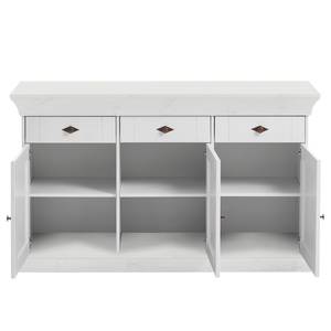 Credenza Bergen I Legno massello di pino - Pino bianco