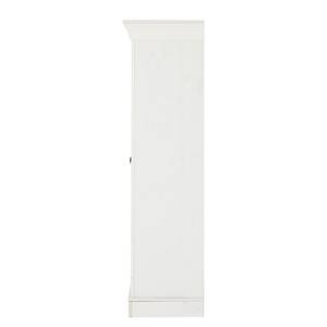 Armoire vitrine Bergen Pin massif - Pin blanc