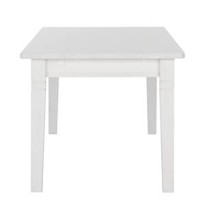 Table Bergen II Épiciéa massif - Pin blanc - 120 x 78 cm - Avec 2 plateaux à emboîter