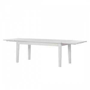 Table Bergen II Épiciéa massif - Pin blanc - 140 x 90 cm - Avec 2 plateaux à emboîter