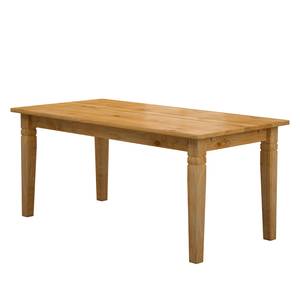 Eettafel Bergen II massief grenenhout - Geloogd grenenhout - 120 x 78 cm - Met 2 verlengstukken