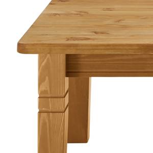 Table basse Bergen Pin massif - couleur bois lessivé - Epicéa lessivé teinté et huilé