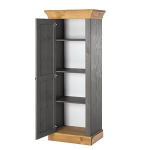 Armoire Bergen Pin massif - Gris / Couleur bois lessivé - Epicéa gris / Epicéa lessivé