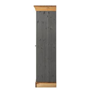 Armoire Bergen Pin massif - Gris / Couleur bois lessivé - Epicéa gris / Epicéa lessivé