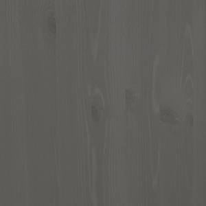 Scrivania Bergen 143 cm Legno massello di pino Bianco/Color liscivia - Grigio/Color liscivia