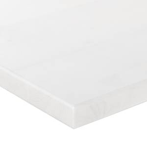 Ansteckplatte Boston Weiß - 90 x 50 cm - 78 x 40 cm - Pinie Weiß - 40 x 78 cm