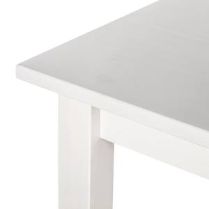 Eettafel Boston massief grenenhout - Wit grenenhout - 120 x 78 cm