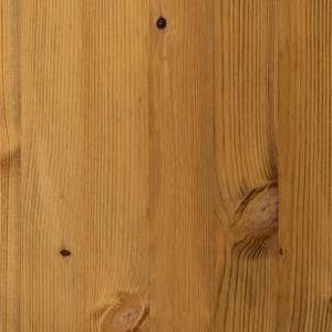 Open kast Bergen III massief grenenhout - Wit grenenhout/loogkleurig grenenhout