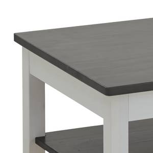 Table basse Bergen II Pin massif - pin blanc / pin gris - Epicéa blanc / Epicéa gris