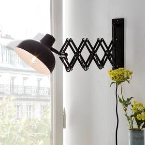 Applique murale Triangel Fer - 1 ampoule - Noir