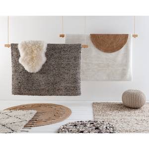 Wollteppich Hellerup Mischgewebe - Beige - 140 x 200 cm