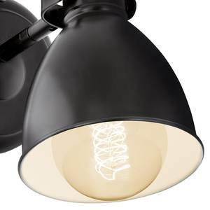 Wandlamp Priddy staal - 1 lichtbron