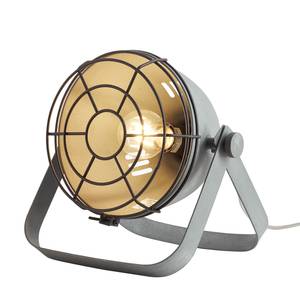Tafellamp Bo staal - 1 lichtbron - Heldergrijs