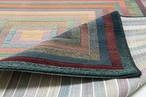 Tapis à poils courts Gabiro Harmony Edge Fibres synthétiques - 200 x 200 cm