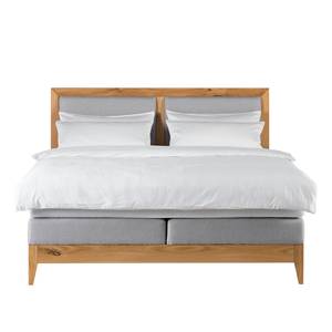 Boxspringbett LaamliaWood III Massivholz Eiche - 180 x 200cm