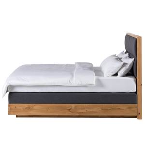 Letto boxspring LaamliaWood I Massello di quercia - 180 x 200cm