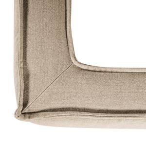 Gestoffeerd bed KINX geweven stof - Stof KINX: Beige - 140 x 200cm - Zonder matras - Geen opbergruimte - 110cm