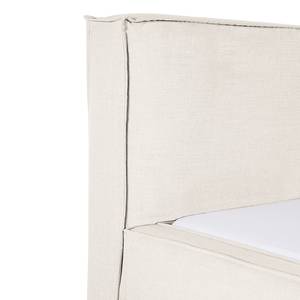 Letto imbottito Kinx Tessuto - Tessuto KINX: bianco - 140 x 200cm - Senza materasso - Senza contenitori - 110 cm