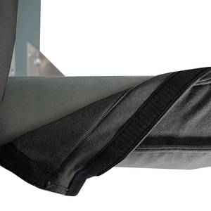 Lit capitonné Kinx Tissu - 160 x 200cm - Anthracite - Tissu KINX : Anthracite - 160 x 200cm - Sans matelas - Pas de tiroir de lit - 110 cm