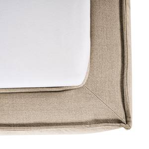 Letto imbottito Kinx Tessuto - Tessuto KINX: beige - 160 x 200cm - Senza materasso - Senza contenitori - 110 cm