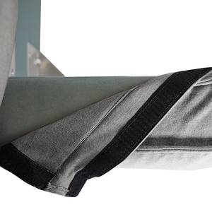 Lit capitonné Kinx Tissu - 140 x 200cm - Gris - Tissu KINX : Gris - 140 x 200cm - Sans matelas - Pas de tiroir de lit - 110 cm