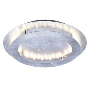 Plafonnier LED Nevis Leaf I Fer - 4 ampoules - 50 - Argenté - Argenté - Diamètre : 50 cm