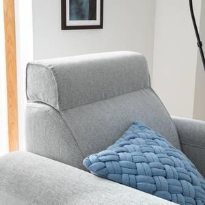 Fauteuil Bora II Tissu - Tissu Saia: Gris clair