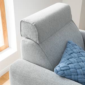 Fauteuil Bora II Tissu - Tissu Saia: Gris clair