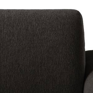 Fauteuil Bora II Tissu - Tissu Saia: Noir-Marron