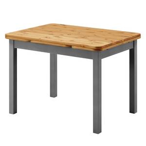 Eettafel Bastide (met verlengstukken) massief grenenhout - Grenenhout grijs/loogkleurig grenenhout - 104 x 77 cm