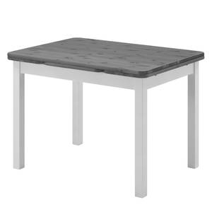 Table extensible Karley Pin massif - Epicéa blanc / Epicéa gris - 104 x 77 cm