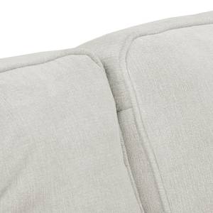 Ecksofa Marau Microfaser - Kies - Longchair davorstehend links