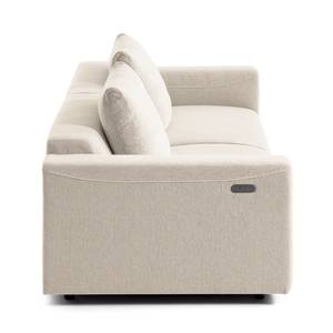 3-Sitzer Sofa FINNY Webstoff Saia: Beige - Sitztiefenverstellung