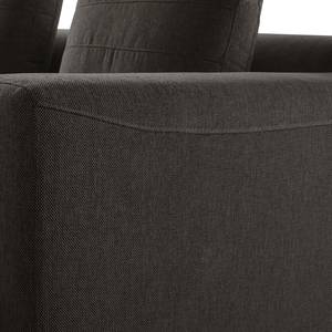 2,5-Sitzer Sofa FINNY Webstoff Saia: Schwarz-Braun - Keine Funktion