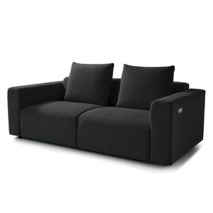 2,5-Sitzer Sofa FINNY Webstoff Saia: Anthrazit - Sitztiefenverstellung