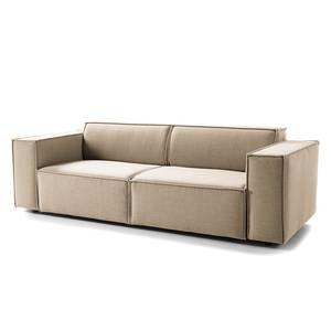 2,5-Sitzer Sofa KINX Webstoff Milan: Beige - Sitztiefenverstellung