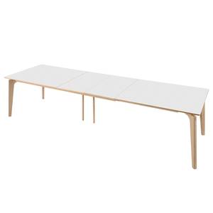 Plateaux rallonges Nysted (lot de 2) Blanc - Bois manufacturé - 49 x 95 cm