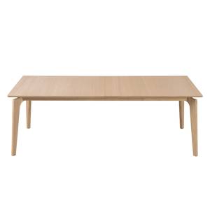 Table Nysted Partiellement en bois massif - Chêne - Largeur : 220 cm