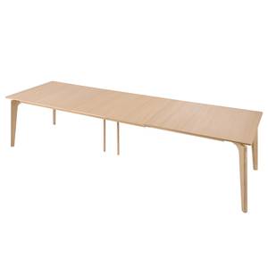 Eettafel Nysted deels massief - Eik - Breedte: 220 cm