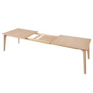 Eettafel Nysted deels massief - Eik - Breedte: 220 cm