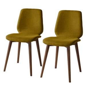 Chaises Wilga (lot de 2) Tissu