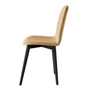 Gestoffeerde stoelen Warka IV (set van2) echt leer