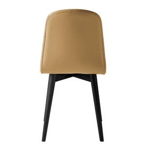 Chaises Warka IV (lot de 2) Cuir véritable