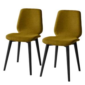 Chaises Wilga II (lot de 2) Tissu